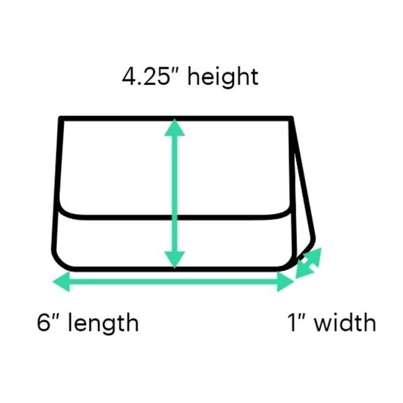 💜Candie's Black Sequin Zippered Wristlet Pouch - Picture 3 of 11